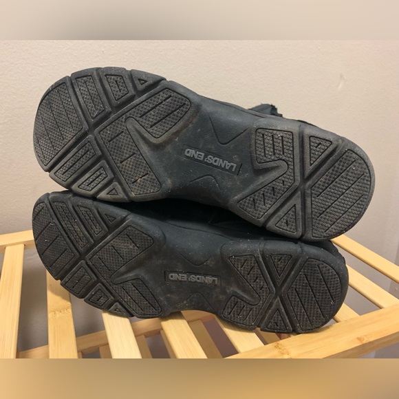 Lands’ End Women’s Insulated All Weather Winter Snow Boots, Black, Size 9 - Picture 10 of 13